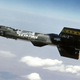The X-15 lights its rocket engine as it pulls away from the B-52 mothership (US Air Force)
